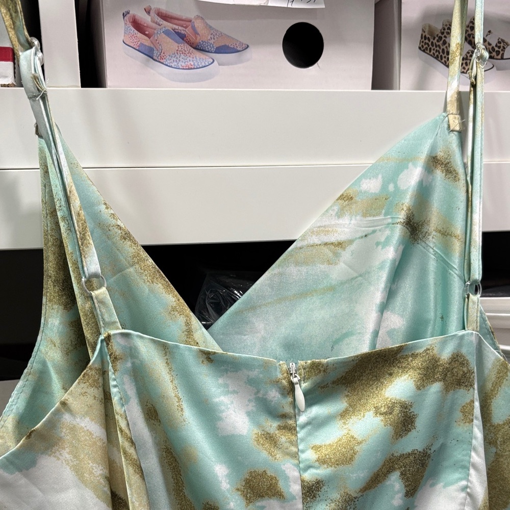 Silk Wrap Mini Dress - Picture 9 of 15